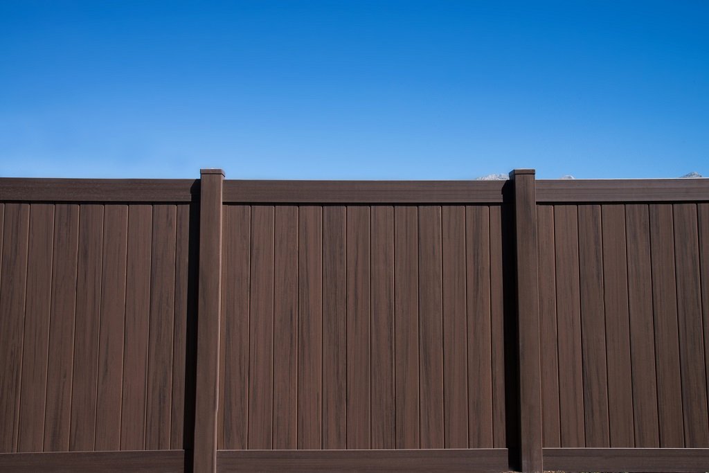 Dark Sequoia Privacy Fence